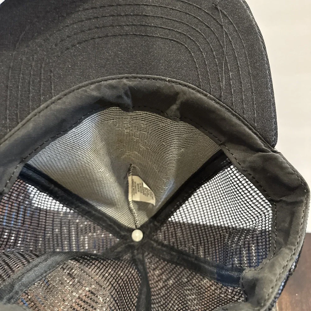 Vintage John Deere‎ Stribling Black Snap Back Hat Cap